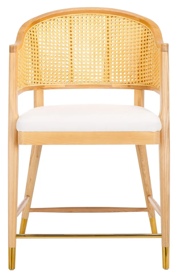 Rogue Rattan Counter Stool - Natural