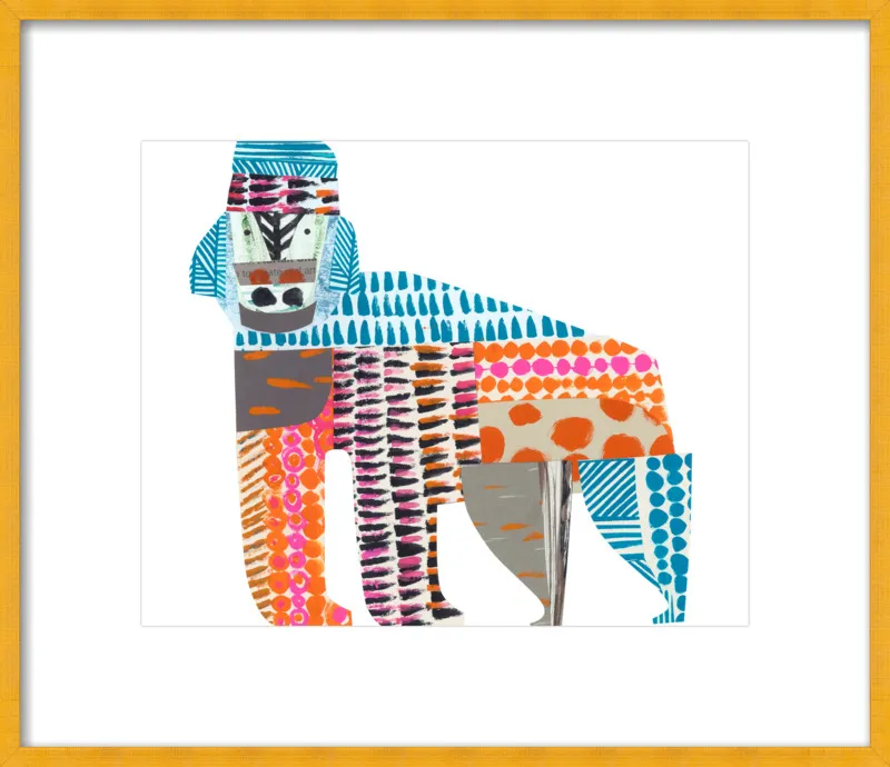 gorilla by Clare Youngs for Artfully Walls