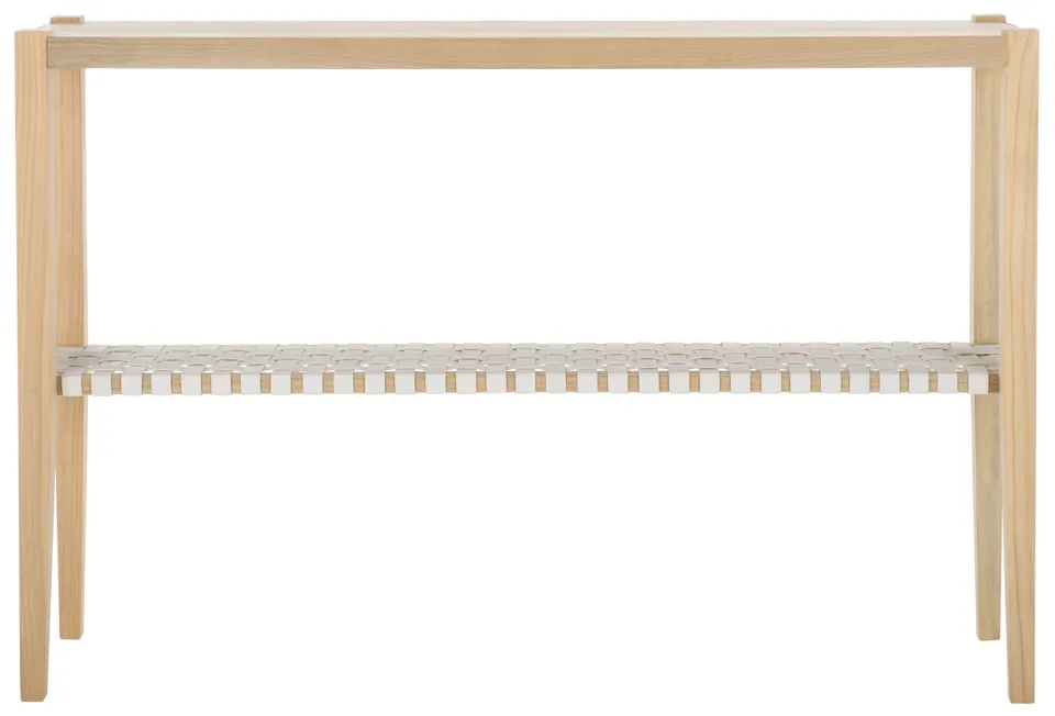 Sigurd Bar Height Dining Table - White / Natural