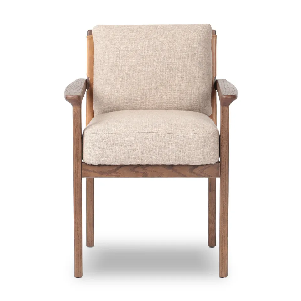 Chappel Dining Armchair - Alcala Taupe