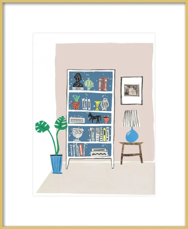 Shelfie by Danielle Kroll for Artfully Walls