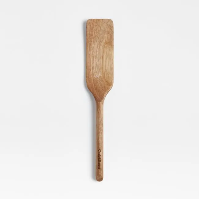 Crate & Barrel Acacia Spurtle Turner Spatula