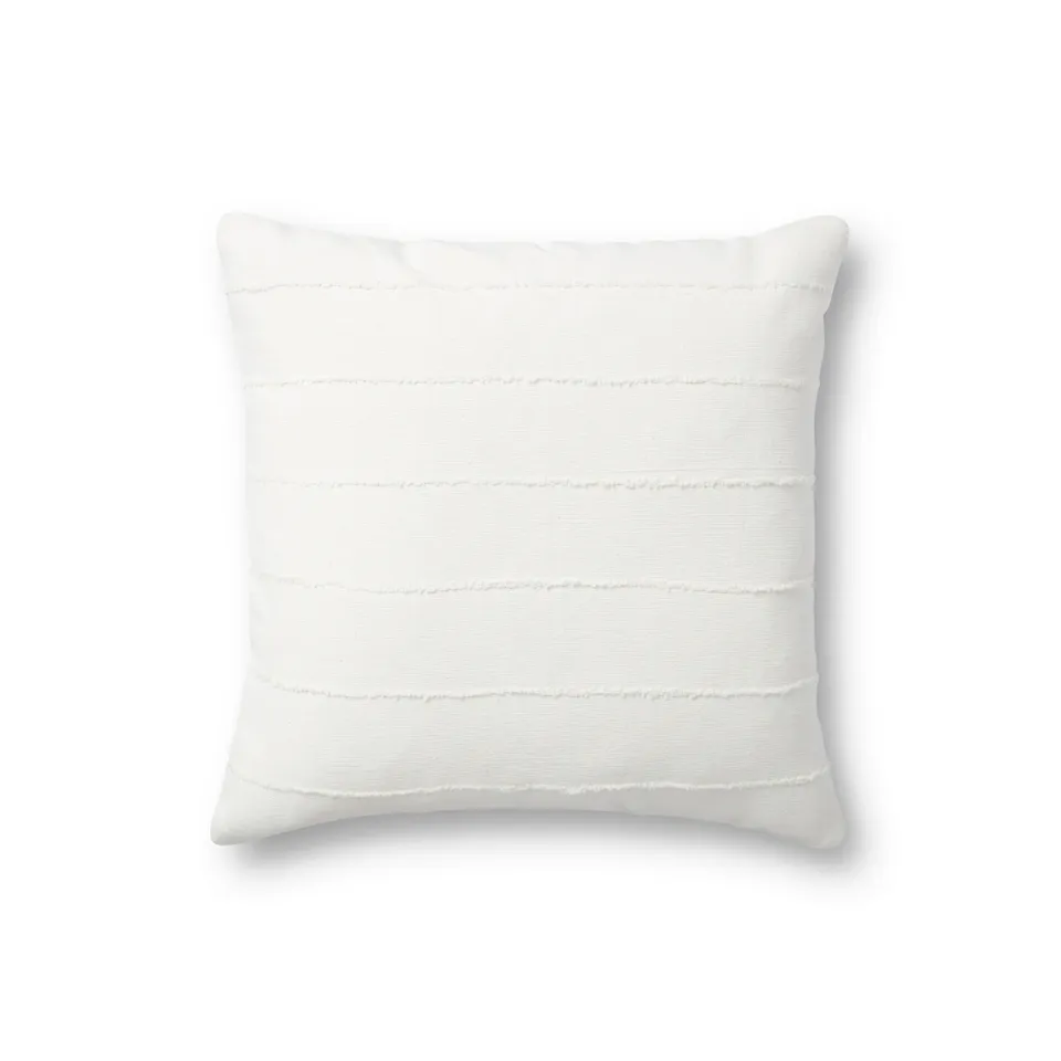 PJS0013 Ivory 18'' x 18'' Cover w/Poly