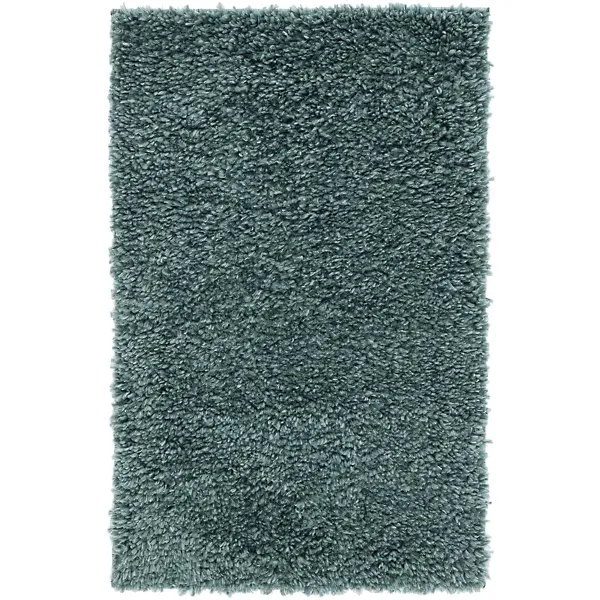 Autumn Loft Solid Shag Dark Area Rug