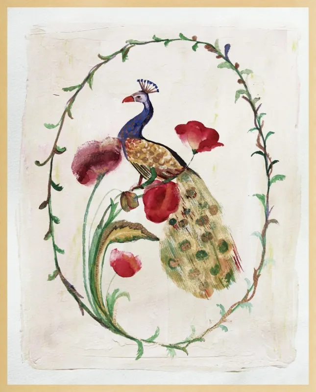 Peacock by Ruti Shaashua for Artfully Walls