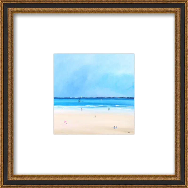 Smooth Ocean Sale by Caroline Chriss  for Artfully Walls