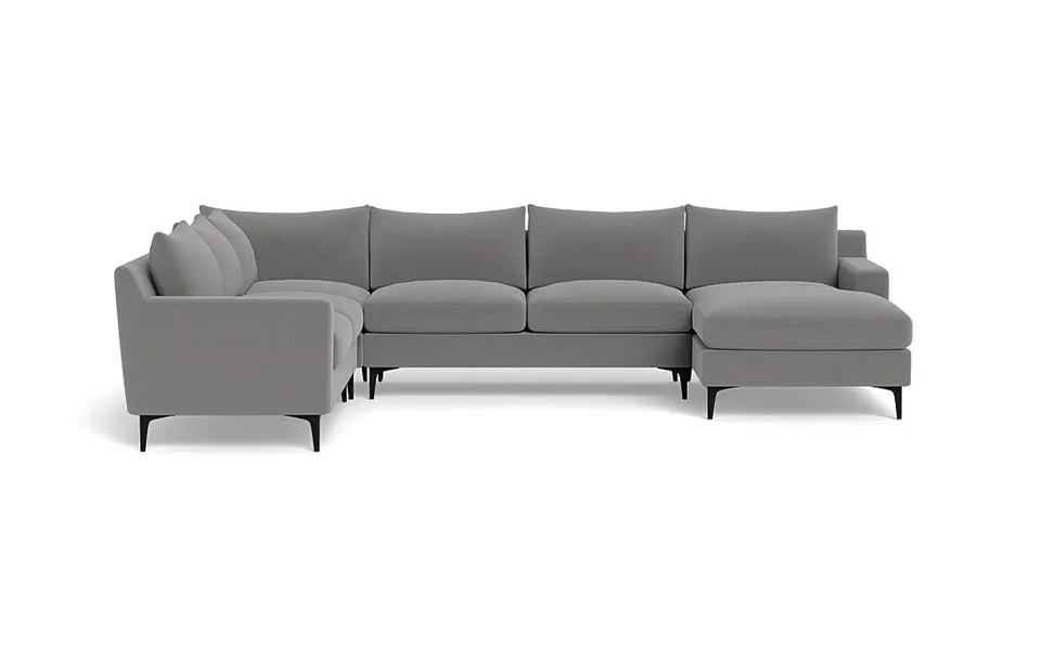 Sloan 4-Piece Corner Sectional Sofa with Right Chaise