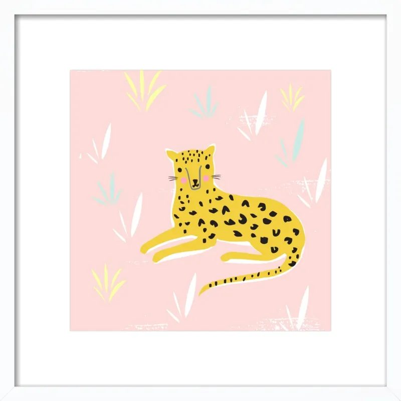 Little Amur Leopard by Lizzie Mackay for Artfully Walls