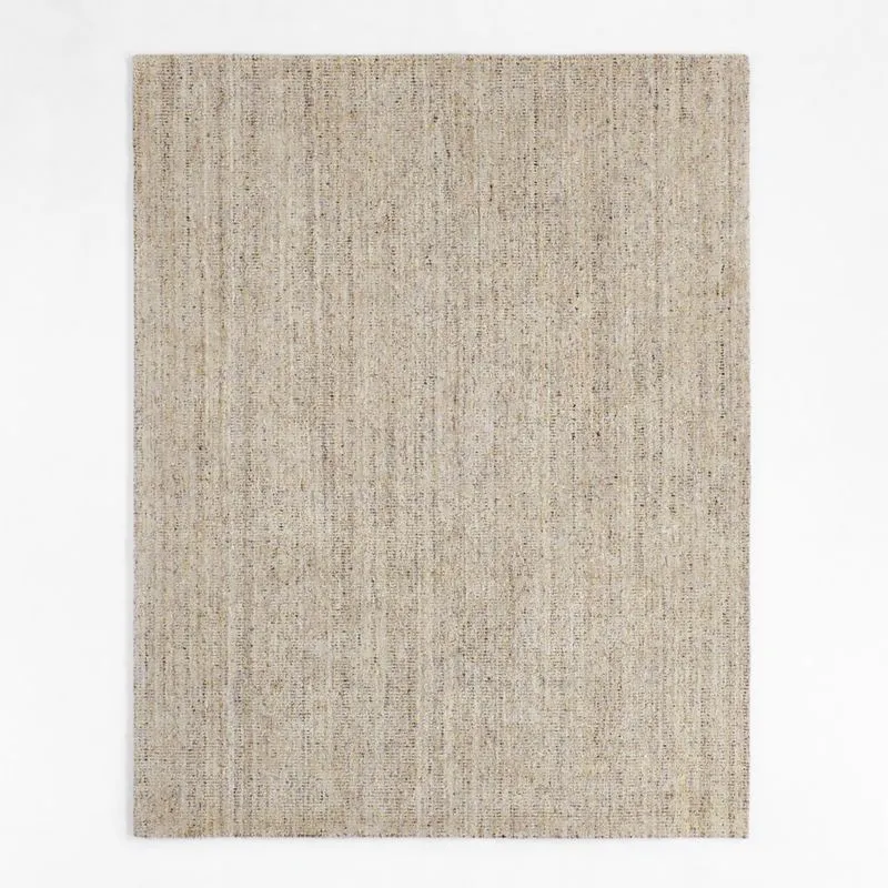 Vienne Performance Wool Handwoven Beige Runner Rug 2'10"x9'