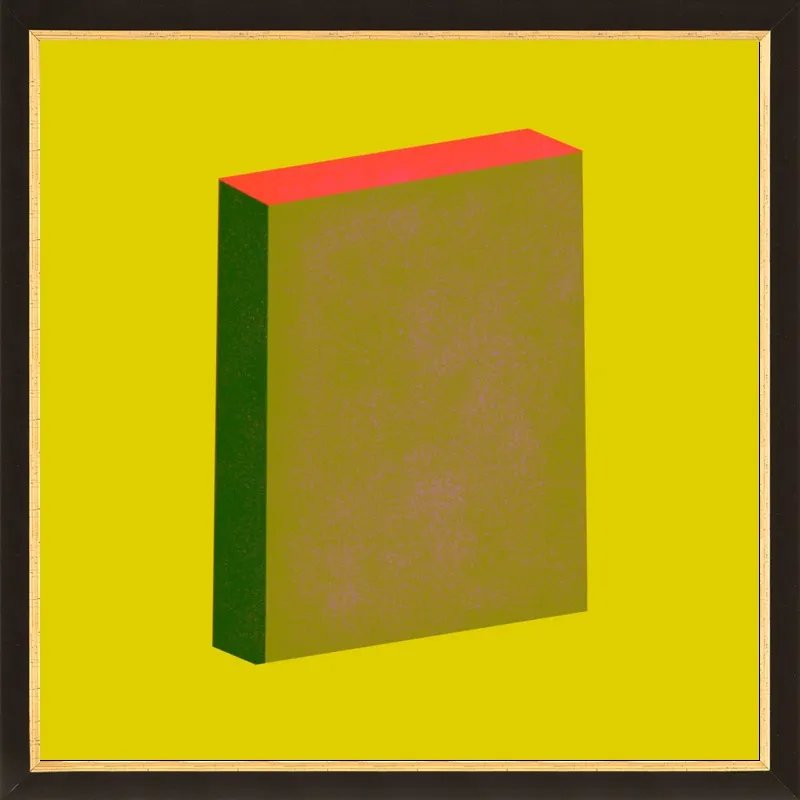 Color Books 4, Olive, Forest, Hot Red & Pear Green by Jessica Poundstone for Artfully Walls