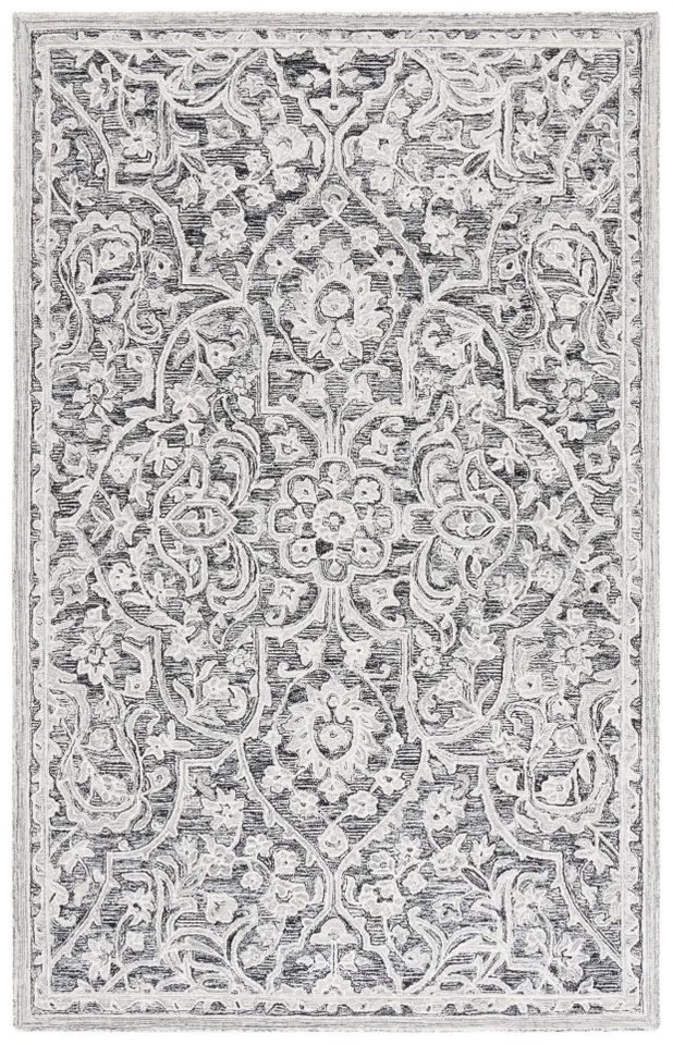 Lauren Ralph Lauren Collection Juniper Rug, Black/Ivory, 5' x 8'