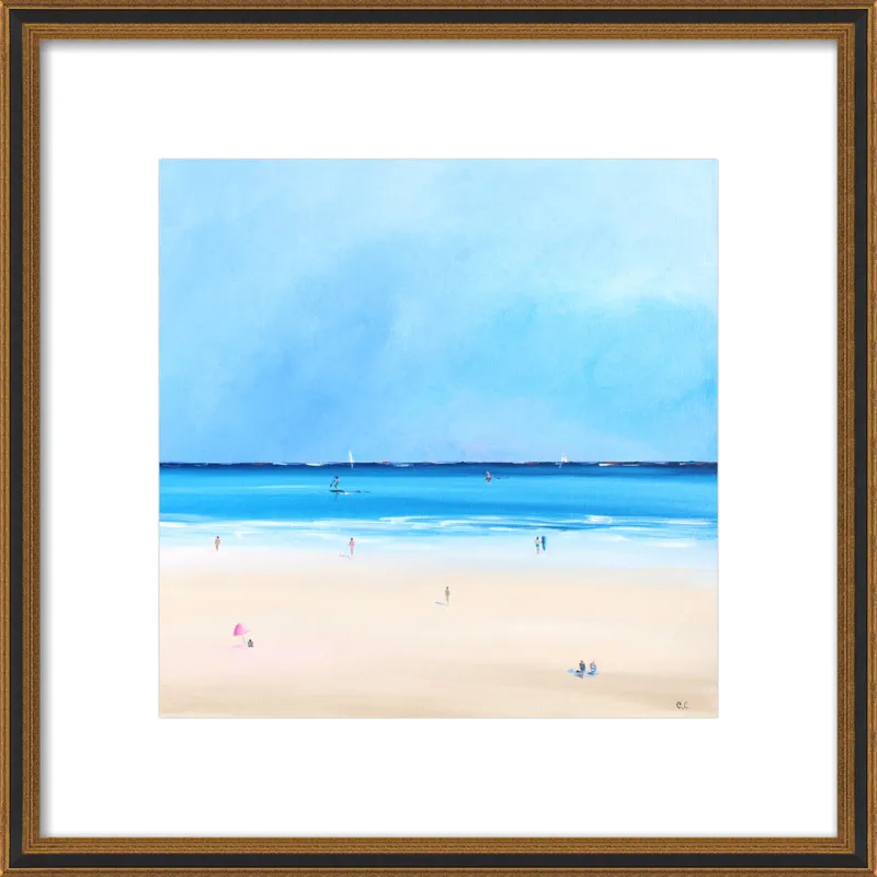 Smooth Ocean Sale by Caroline Chriss  for Artfully Walls
