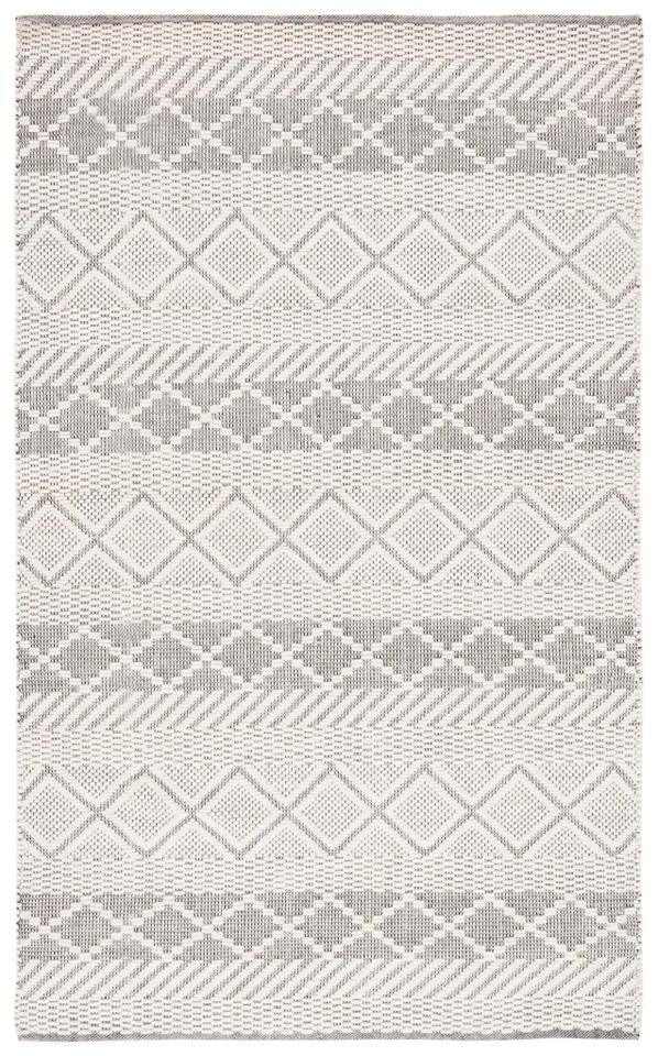 Safavieh Couture Natura Collection Hand Woven Area Rug, Ivory, 6' x 9'
