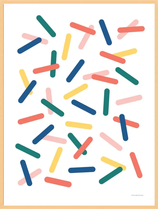 Sprinkle by Becky Hui Chan for Artfully Walls