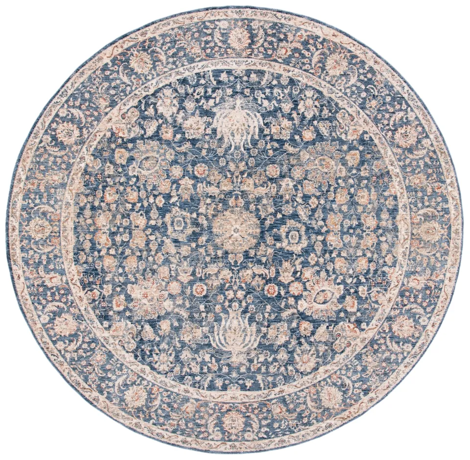 Lauren Ralph Lauren Collection Celia Rug, Navy, 6'7" x 6'7"