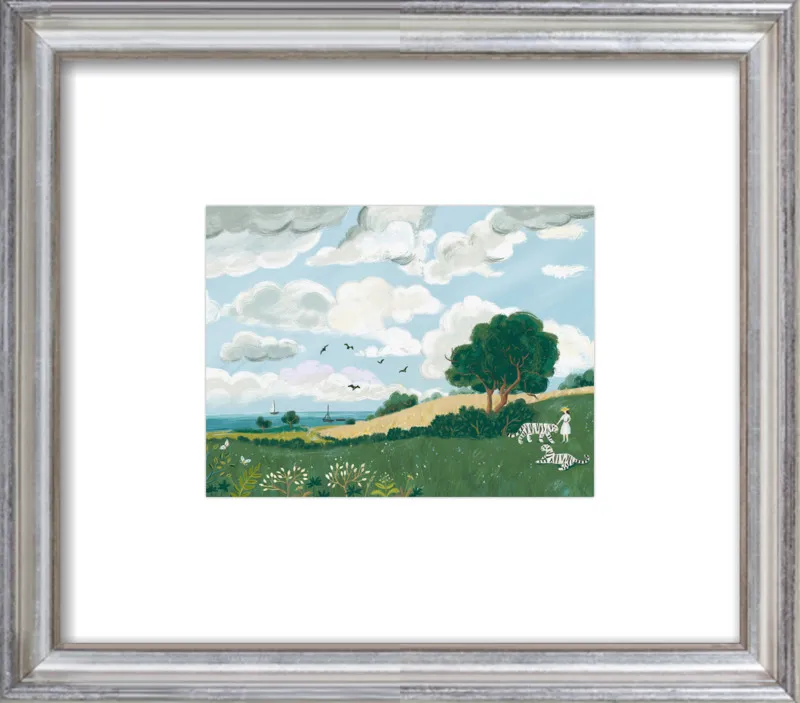 Imaginary Fields by Sabina Radeva for Artfully Walls