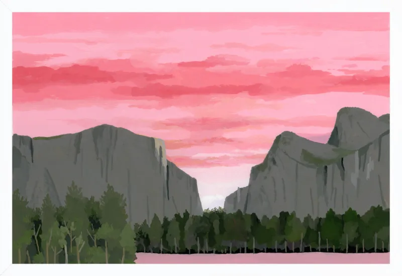 Dawn of Yosemite Park by Hiroyuki Izutsu for Artfully Walls
