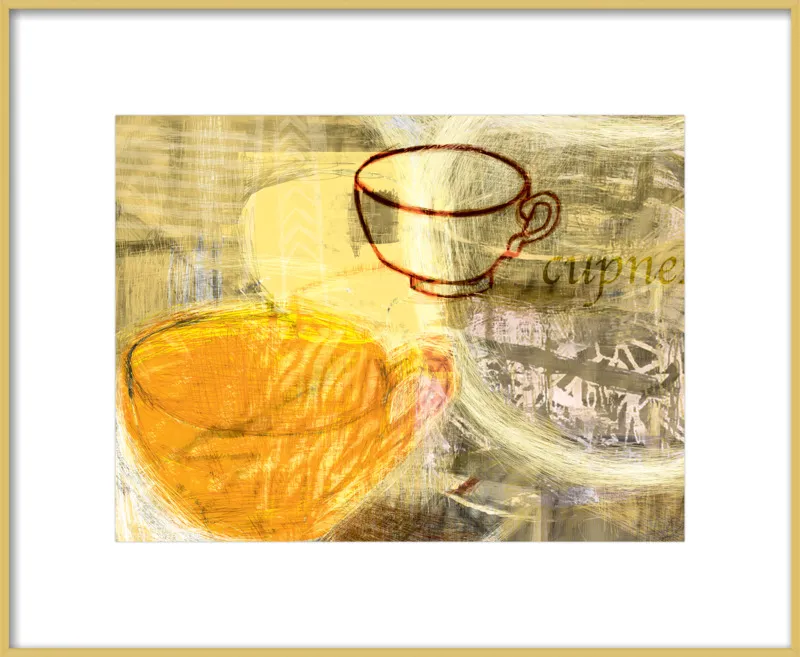Still Life with Cups by Carmel Kushnir for Artfully Walls