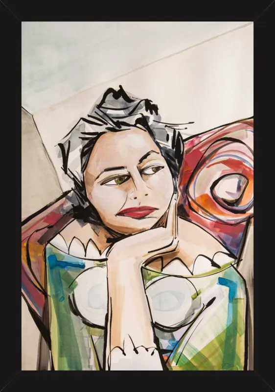 Ponder by Becky Aubry for Artfully Walls