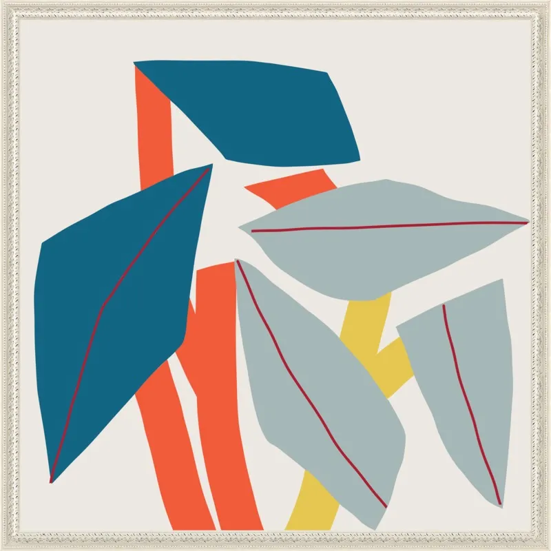 Colourful leaves by Jessica Nielsen for Artfully Walls