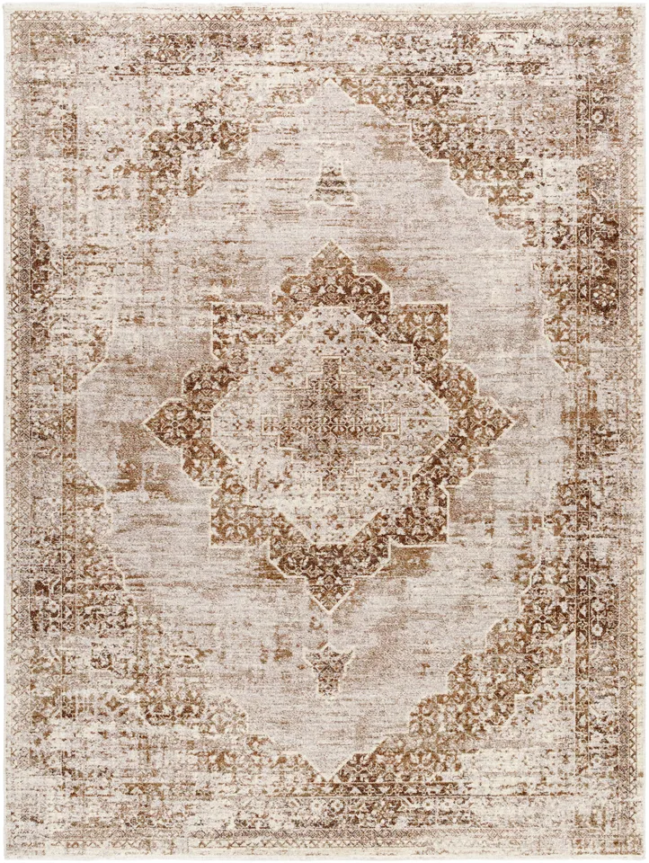 Montreal Beige Indoor 9'2" x 12'9" Machine Woven Rug
