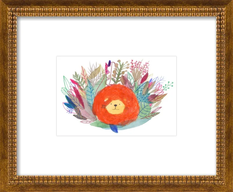 Lion by Marion Barraud for Artfully Walls