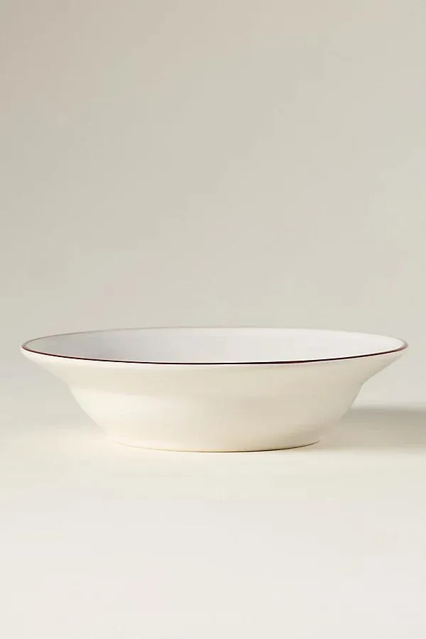 Beja Stoneware Soup/Pasta Plate, Set of 4
