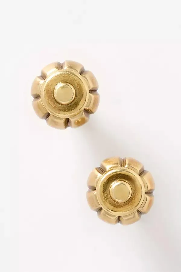 Eloise Brass Knob, Set of 2