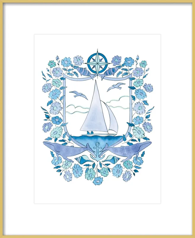 Setting Sail by Rachel Rogers for Artfully Walls