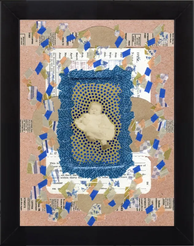 Blue awakening by Naomi Vona for Artfully Walls