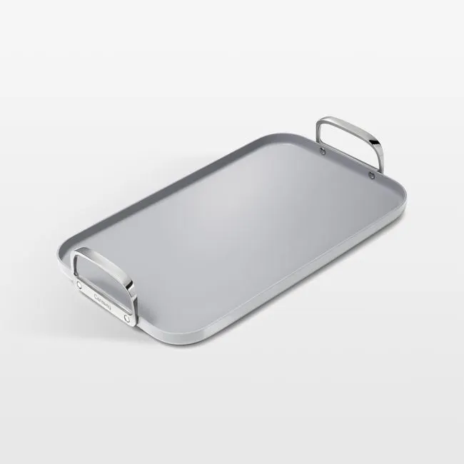 Caraway ® Grey Ceramic Nonstick Double Burner Griddle