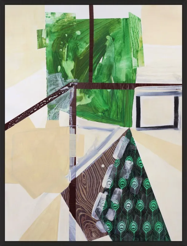 Abstract Study (trail map) by Pamela Staker for Artfully Walls