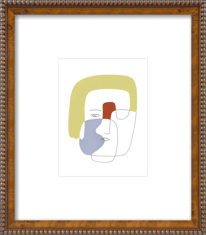 September Blue - Version 05 by Femke Colaris for Artfully Walls