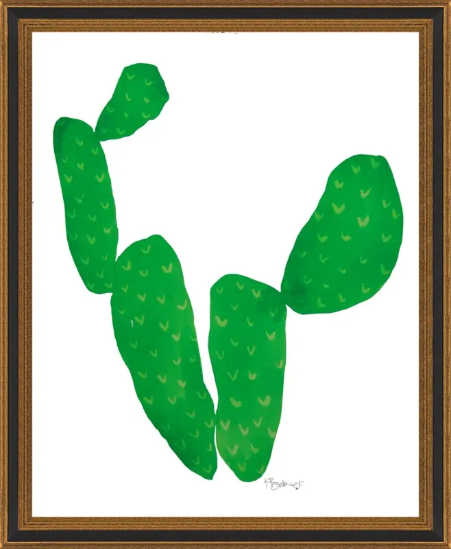 Green Cacti by Kate Roebuck for Artfully Walls
