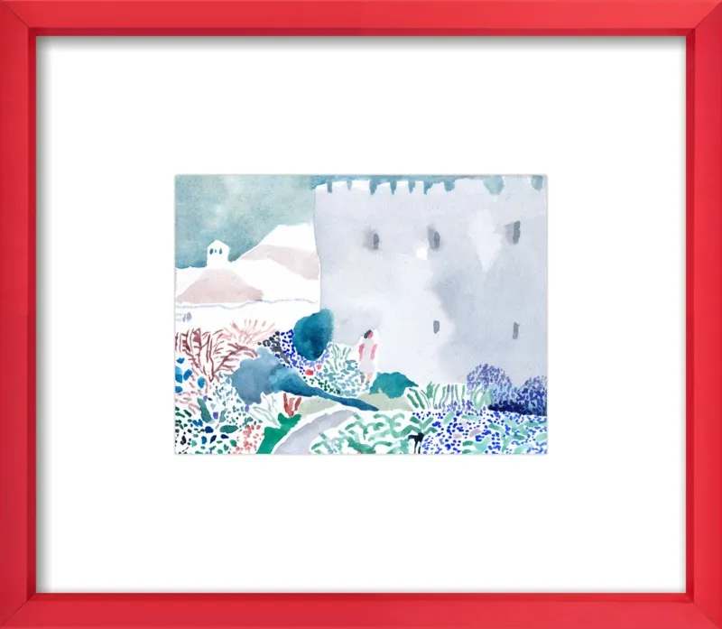 Castle Flowers by Charlotte Ager for Artfully Walls