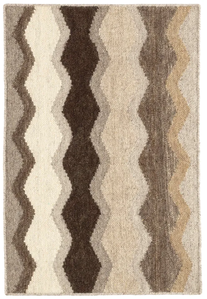 Safety Net Neutral Handwoven Wool Rug