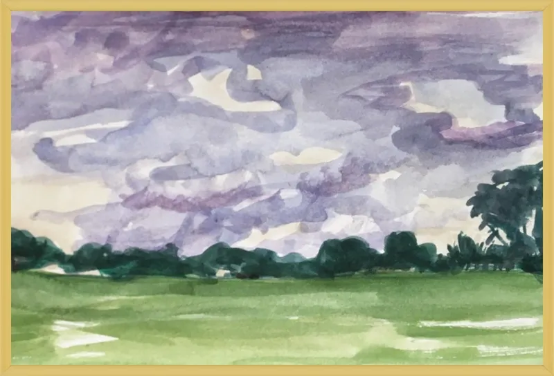Summer Sky, Late by Megan Williamson for Artfully Walls