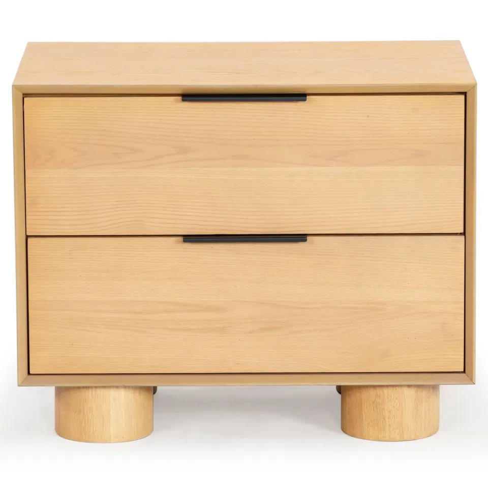 Addyson 2 Drawer Nightstand - Natural