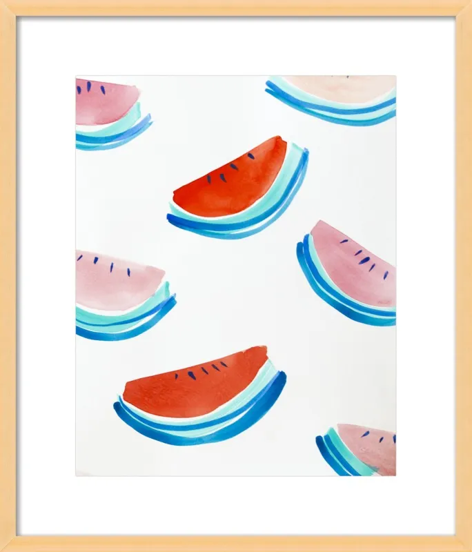 Watermelon by Britt Bass Turner for Artfully Walls