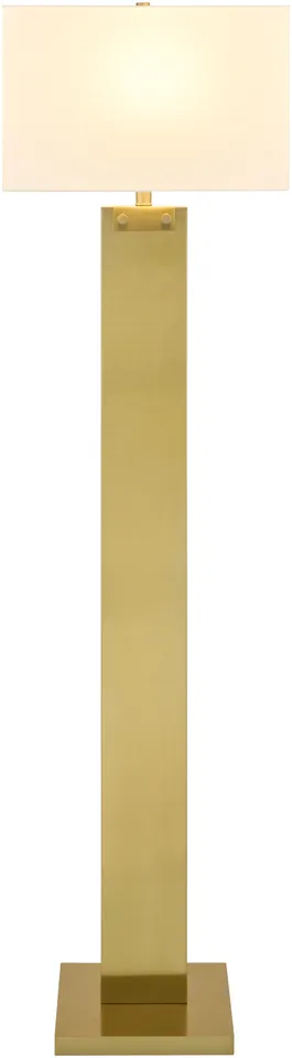 Cardwell  Metallic 64"H x 10"W x 10"D Accent Floor Lamp