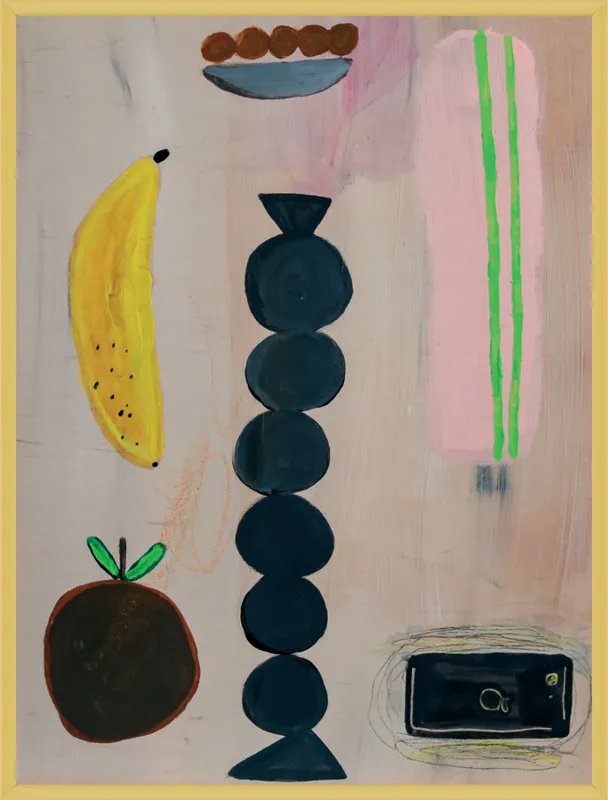 Still life with a phone vibration by Agata Królak for Artfully Walls