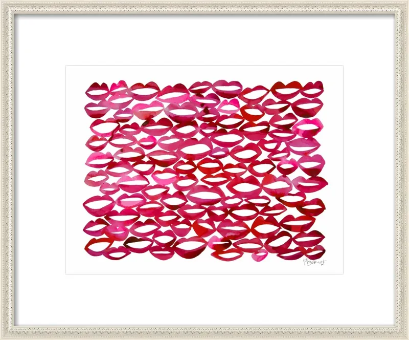 Juicy Lips by Kate Roebuck for Artfully Walls