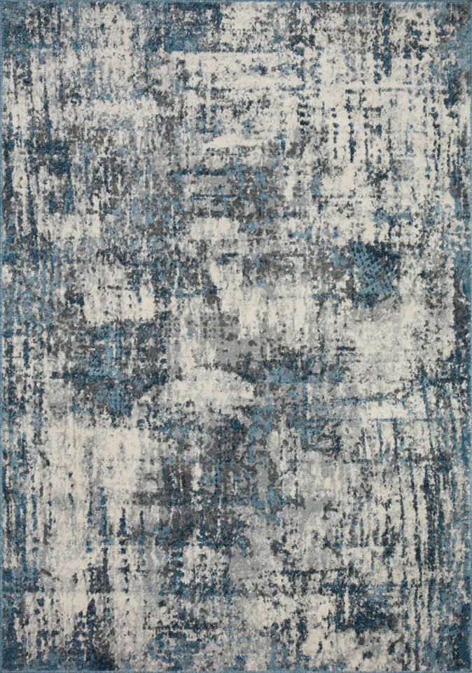 AUSTEN AUS-01 NATURAL / OCEAN 2'-4" x 10'