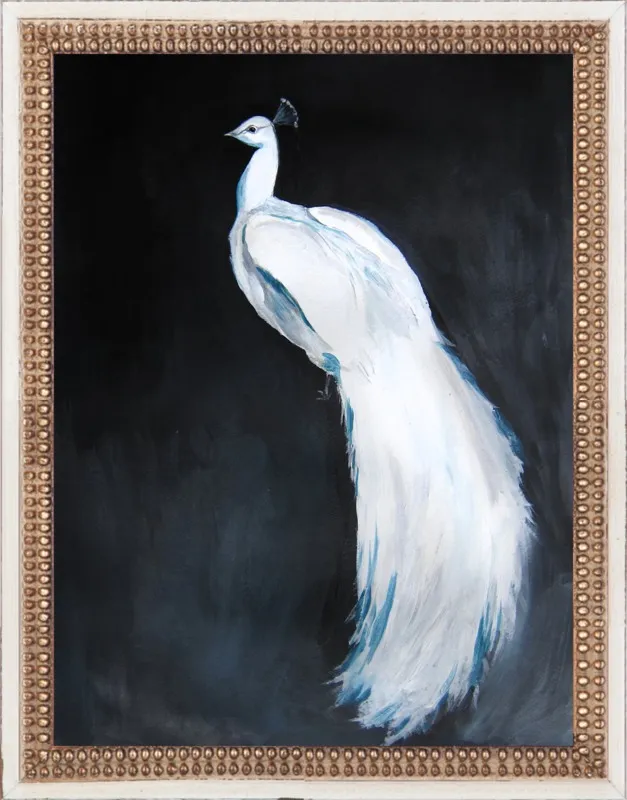 White Peacock II by Christine Lindstrom for Artfully Walls