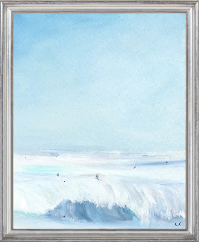 Wave Riders  by Caroline Chriss  for Artfully Walls