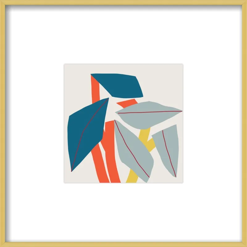 Colourful leaves by Jessica Nielsen for Artfully Walls