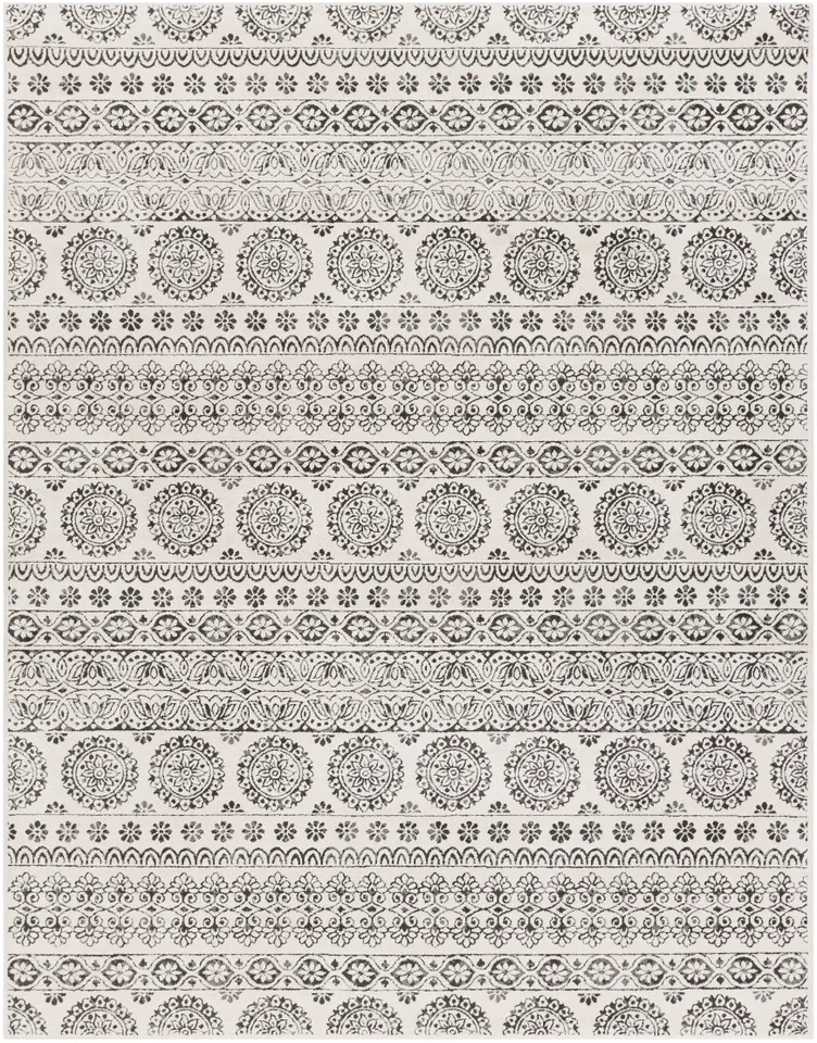 Bahar Beige Indoor 7'10" x 10'2" Machine Woven Rug