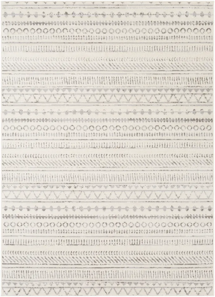 Pisa Beige Indoor 7'10" x 10' Machine Woven Rug