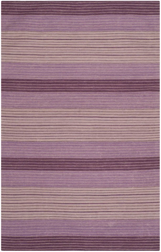 Arlo Home Hand Loomed Area Rug, MRB281A, Lilac,  5' X 8'