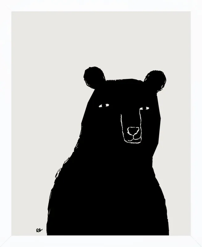 Benson the Bear by Rob Blackard for Artfully Walls